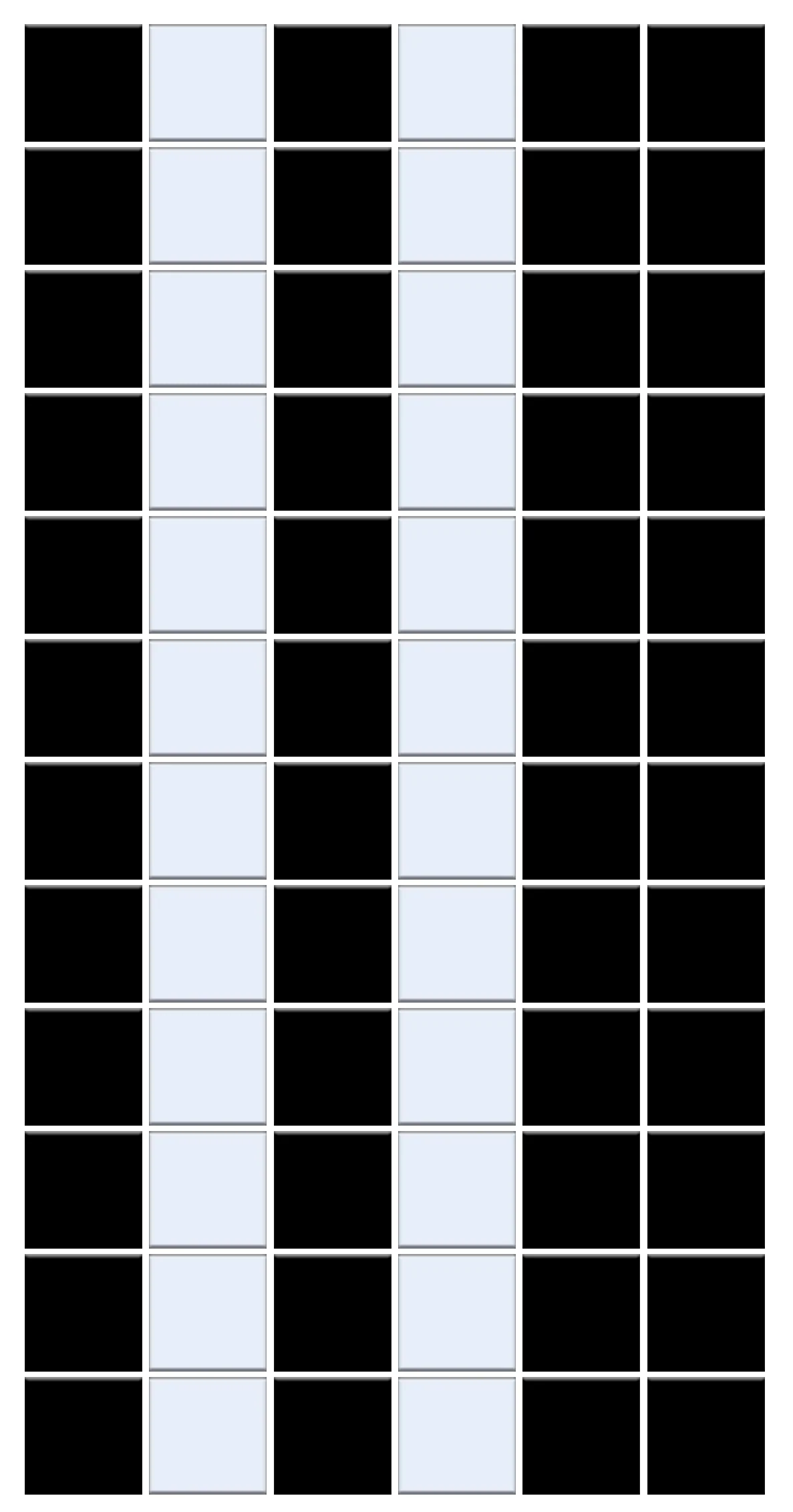 Glazed Aqueduct Border| Craftsman Squares | Porcelain - Image 20