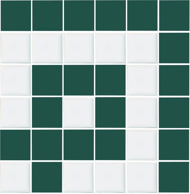 Greek Key Step Border | Craftsman Squares | Porcelain - Image 10