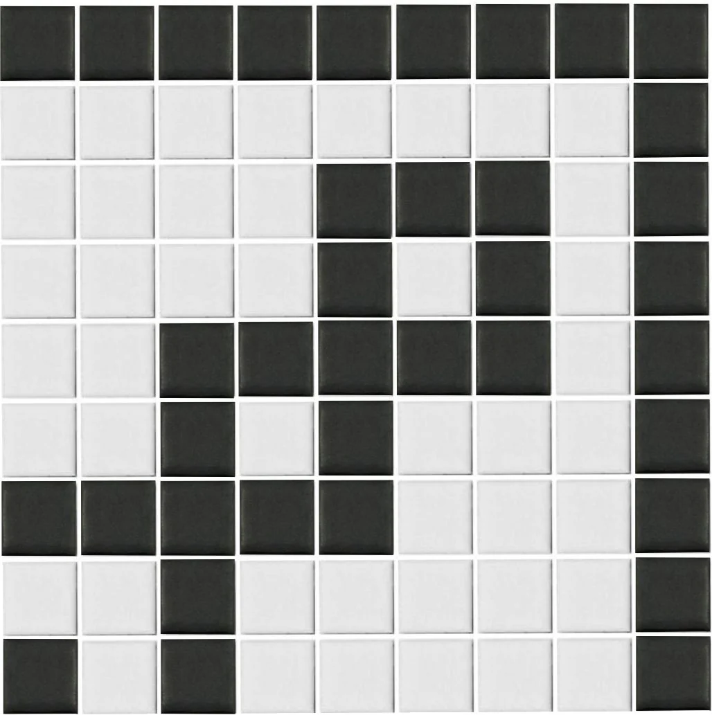 Infinity Border | Craftsman Squares | Porcelain - Image 2