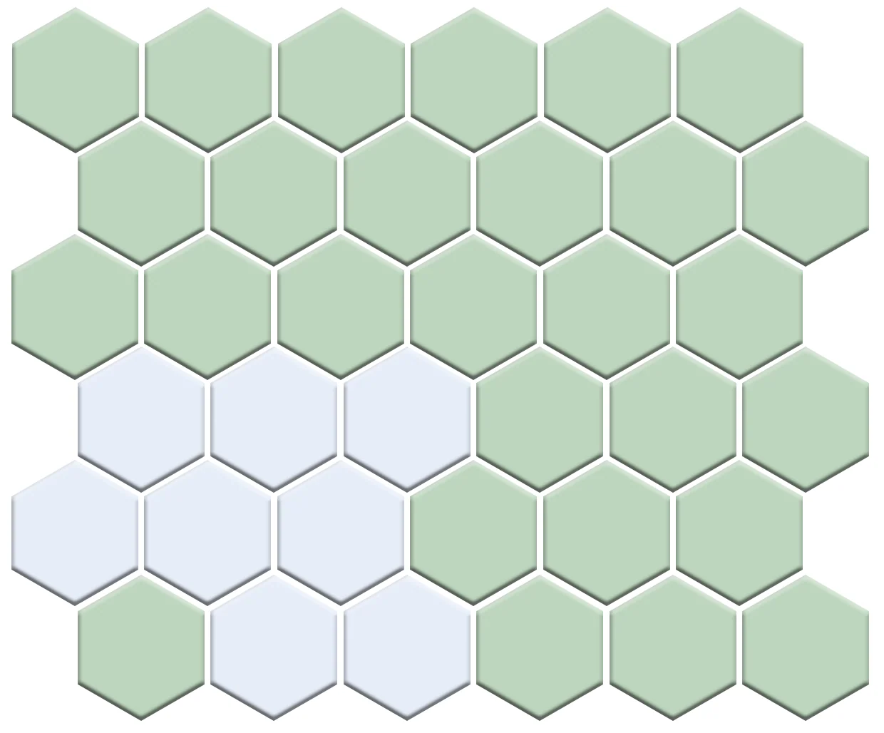Lorida Border | Pinnacle Hexagon Border - Image 62