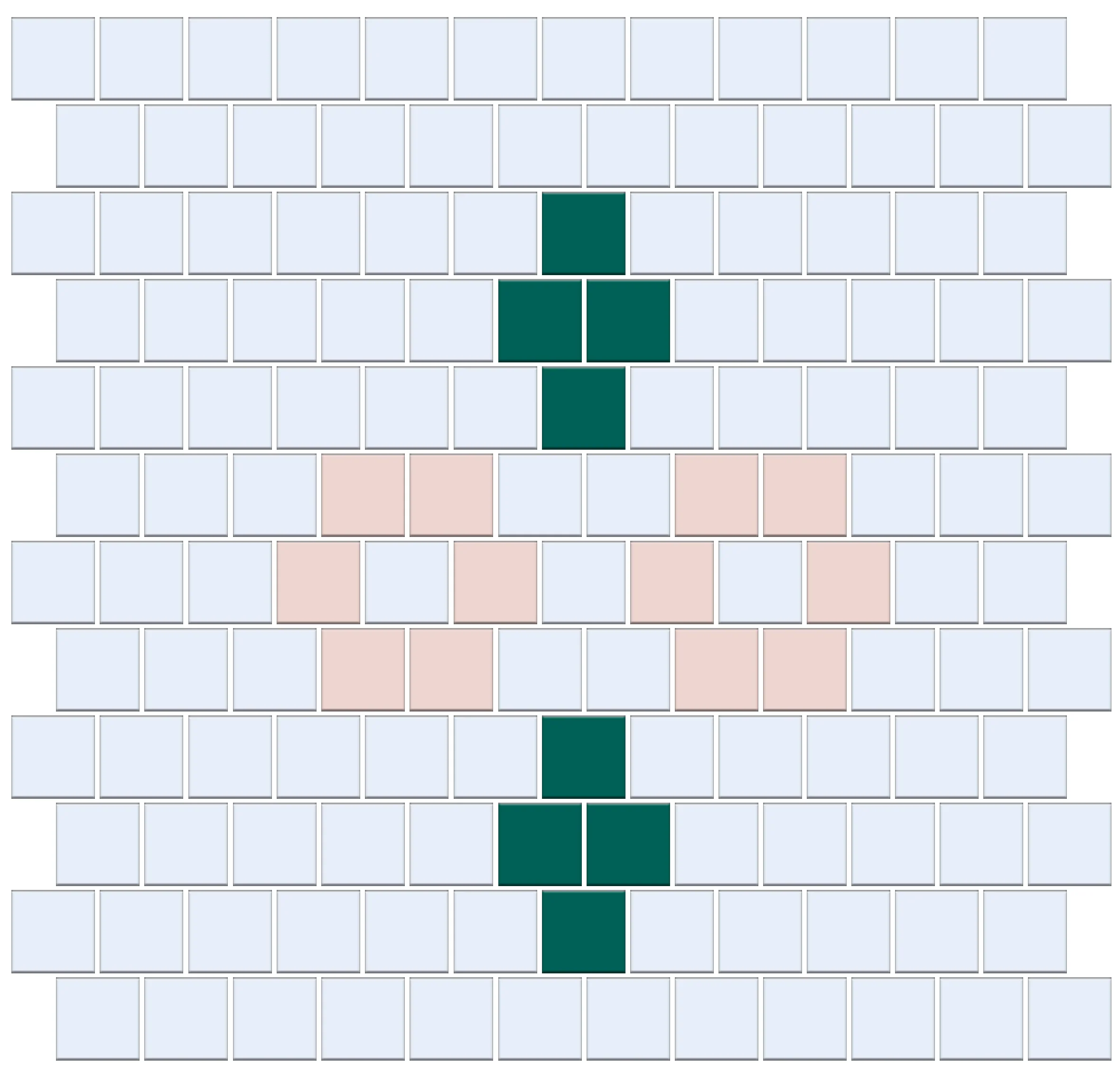 Margherita |Modern Craftsman Square Tile Pattern - Image 7