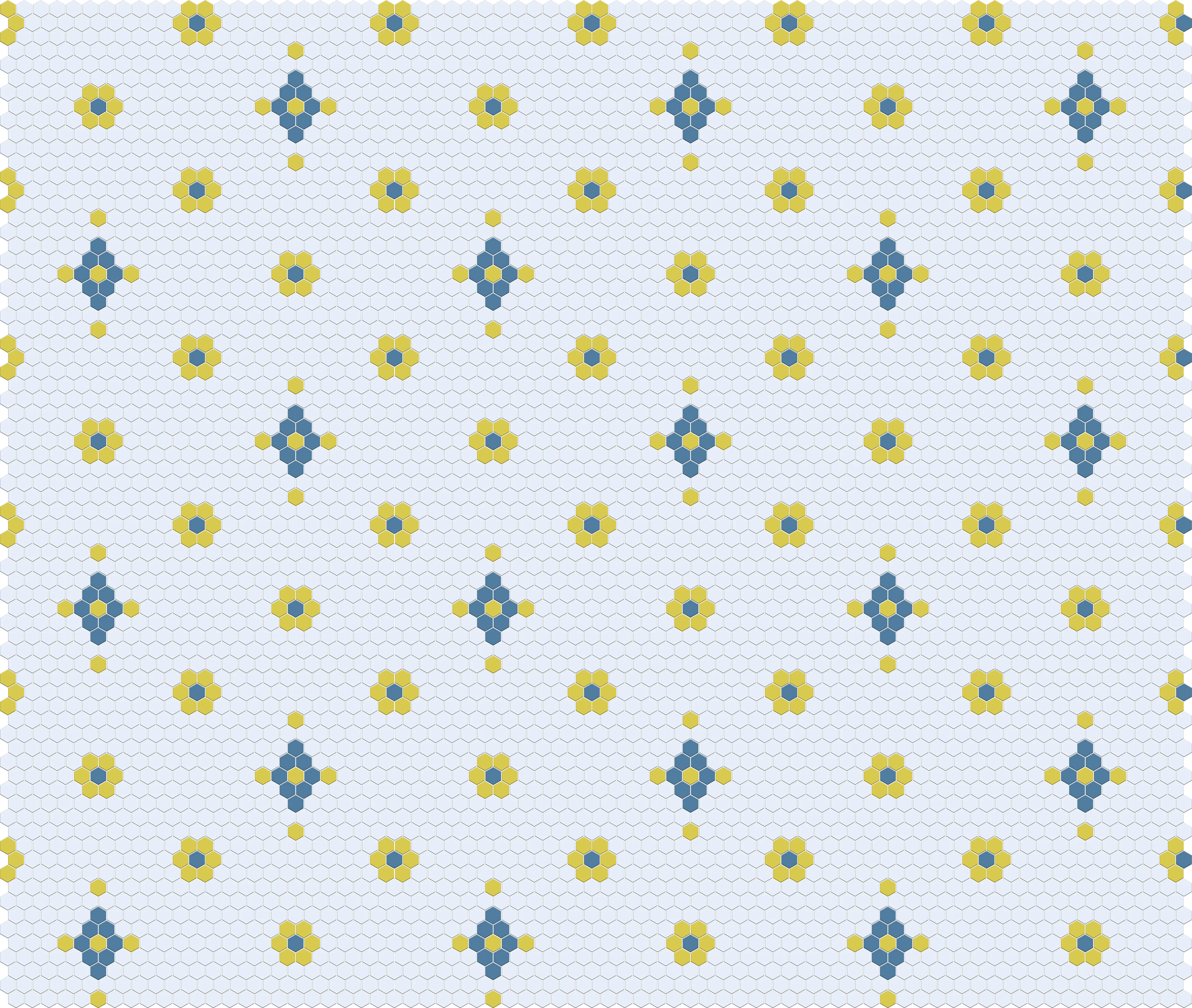 Mountain View 4 pc. | Pinnacle Hexagon Patterns - Image 3