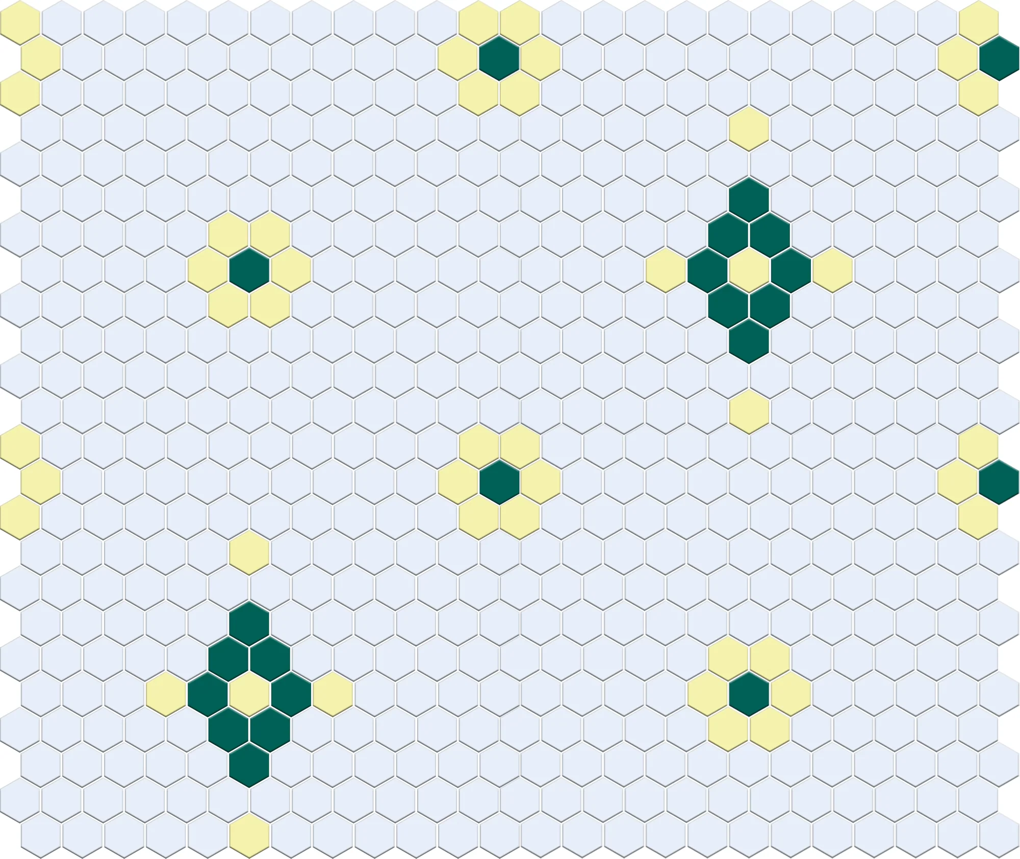Mountain View 4 pc. | Pinnacle Hexagon Patterns - Image 4