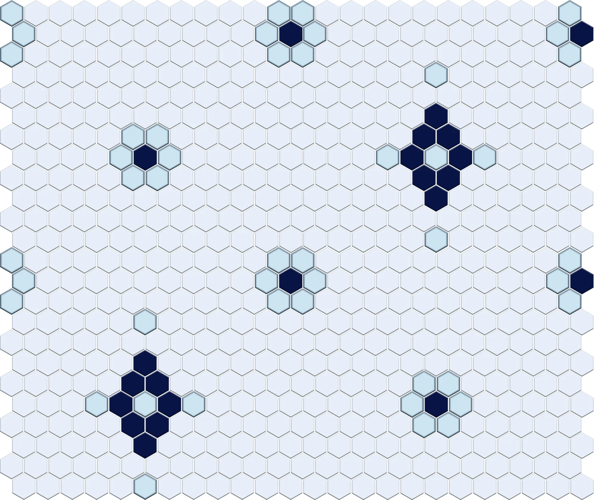 Mountain View 4 pc. | Pinnacle Hexagon Patterns - Image 9