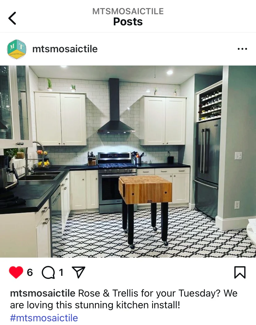 Rose & Trellis | Pinnacle Hexagon Patterns - Image 3
